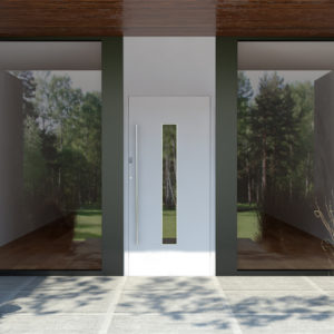 Противопожарная дверь для частного дома и коттеджа / серия FRM33214